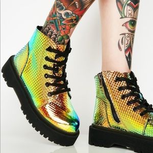 Brand new YRU Slayr Pyramid Boots